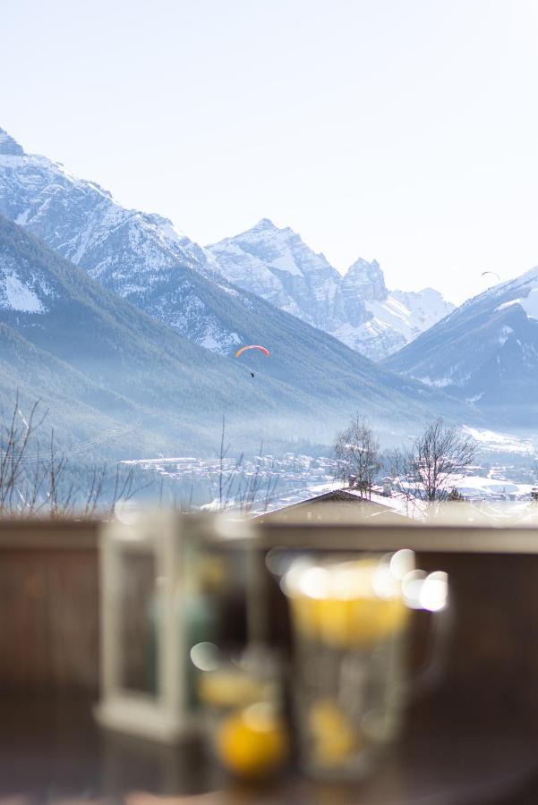 Kassnhof - Urlaub In Den Bergen Appartement Telfes im Stubai Buitenkant foto